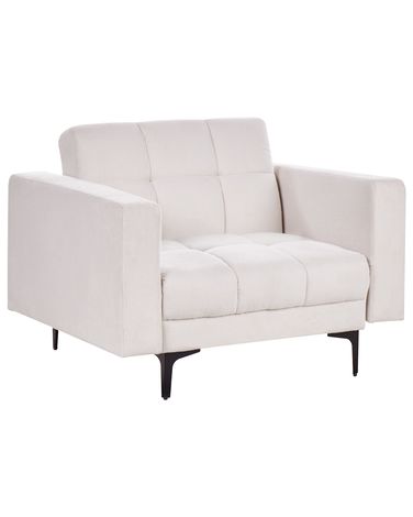 Fauteuil ALNES Stof Gebroken wit