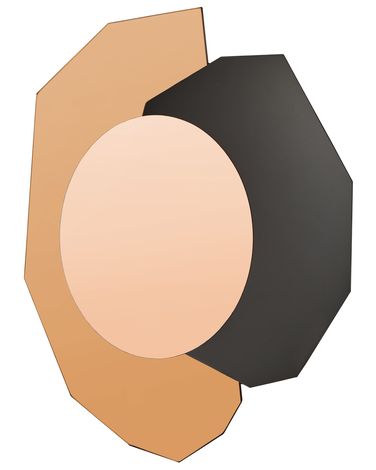 Miroir TROYON 62 cm 80 cm Rose doré
