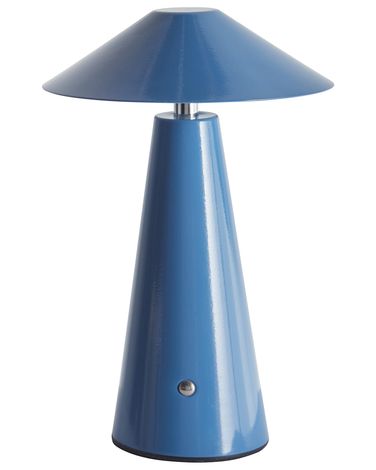 Lampe de table LED sans fil APAYAO Avec variateur Métal Bleu