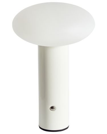 Lampe de table LED sans fil BUAYAN Avec variateur Métal Blanc