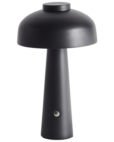Lampe de table LED sans fil AGUSAN Avec variateur Métal Noir