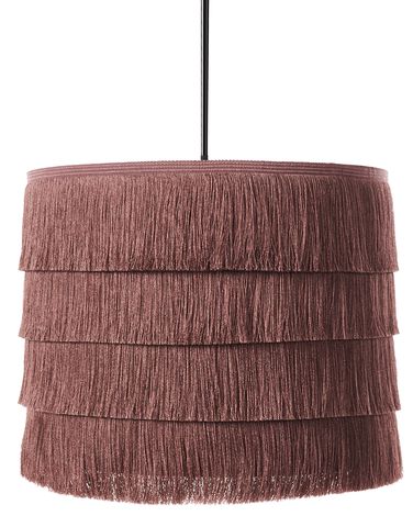 Hanglamp SUAPURE Stof Roze