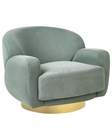 Fauteuil LEJRE Stof Lichtgroen