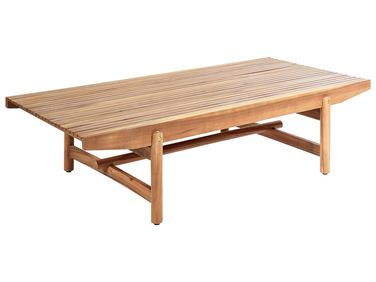 Tuin salontafel GIAVENO 145 cm 79 cm Acaciahout Bruin