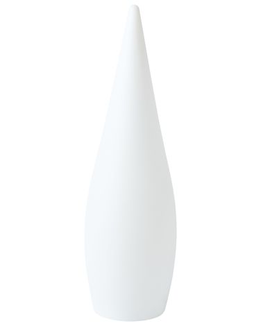 Lampadaire d'extérieur LED VULETAS Avec télécommande Blanc