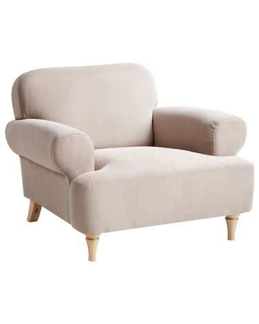 Fauteuil KIBERG Stof Taupe