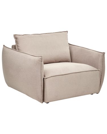 Fauteuil KUNES Stof Taupe