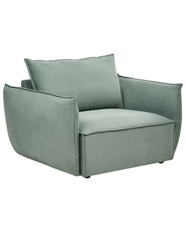 Fauteuil KUNES Stof Lichtgroen