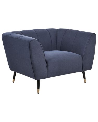 Fauteuil ORSTA Stof Donkerblauw