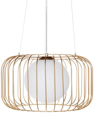Lampe suspension BAIROA Métal Doré
