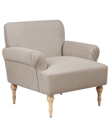 Fauteuil FREDROS Stof Taupe