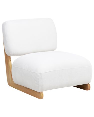 Fauteuil KOKKOLA Stof Gebroken wit