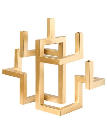 Kaarshouder RAPOSO Metaal 30 cm Goud