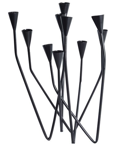 Kaarshouder MATOSINHOS Metaal 54 cm Zwart