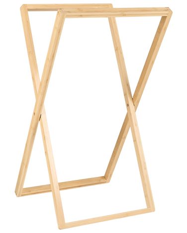 Handdoekstandaard ARRAIAL Bamboe Lichtbruin