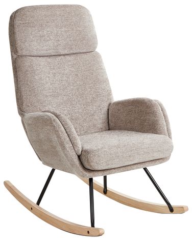 Schommelstoel KVELIA Stof Taupe