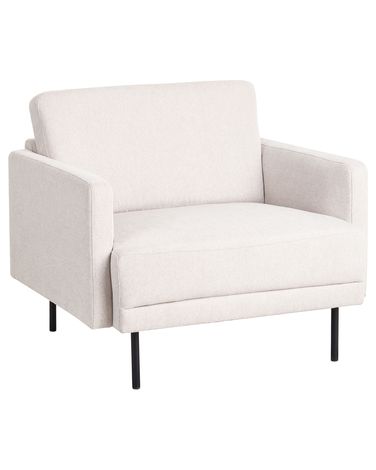 Fauteuil BREDA Stof Lichtbeige