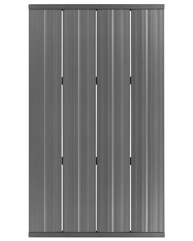 Outdoor Shower Floor SILLUSTANI Black