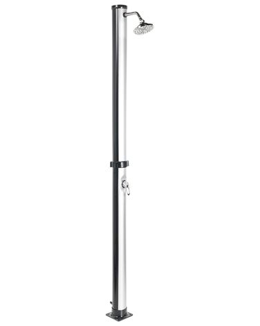 Freestanding Outdoor Solar Shower ELQUI Silver