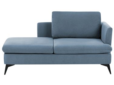 Right-Hand Chaise Longue SIEVOZ Fabric Blue