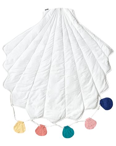 Kids Playmat KADMEA 110 x 110 cm Cotton White