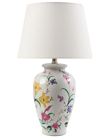 Lampe à poser ACROSSO Porcelaine Blanc