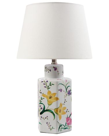 Lampe à poser CAVADO Porcelaine Blanc