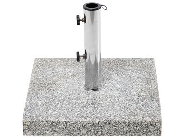 Parasolvoet CERZETO Grijs Vierkant 30 kg