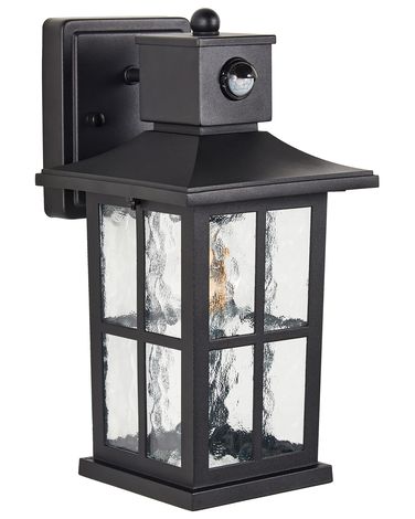 Outdoor Wall Light AZMAK with Motion Sensor Black