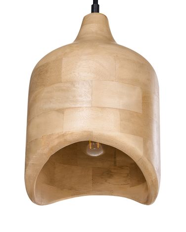 Hanglamp PANDU Mangohout Lichtbruin