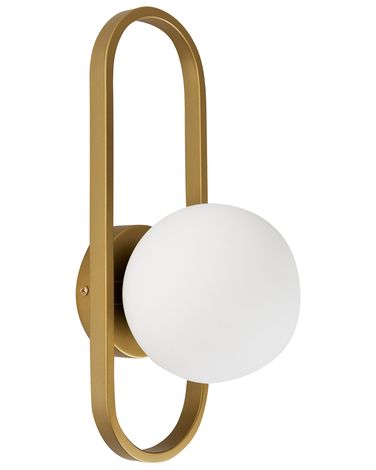 Lampe murale VARDI Métal Doré