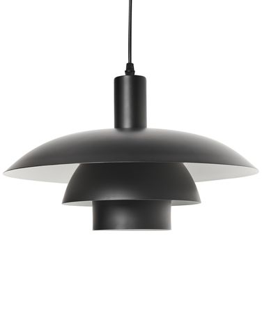 Lampe suspension HILBA Métal Noir