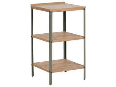 Ilot de cuisine extérieure IVREA Bois d'acacia certifié Marron