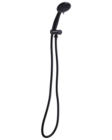 Kit de pommeau de douche avec tuyau flexible MACAY 3 modes Noir