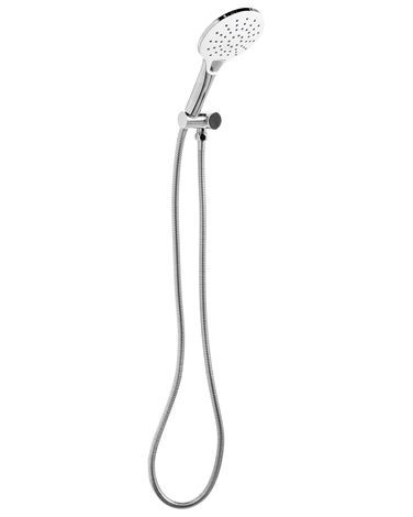 Kit de pommeau de douche avec tuyau flexible IQUIRA 4 modes Argenté