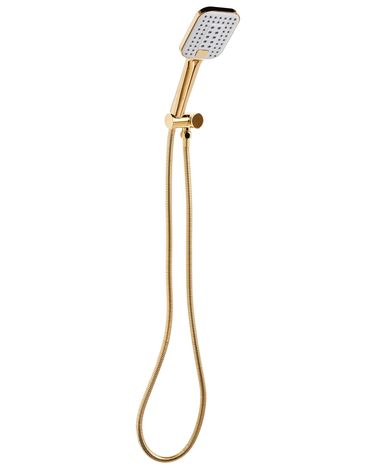 Kit de pommeau de douche avec tuyau flexible TINGO 4 modes Doré