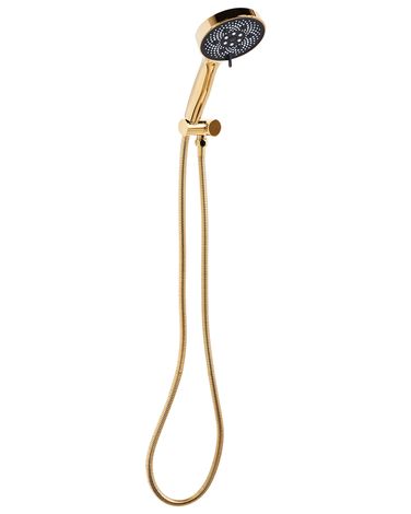 Kit de pommeau de douche avec tuyau flexible ICHMA 5 modes Doré