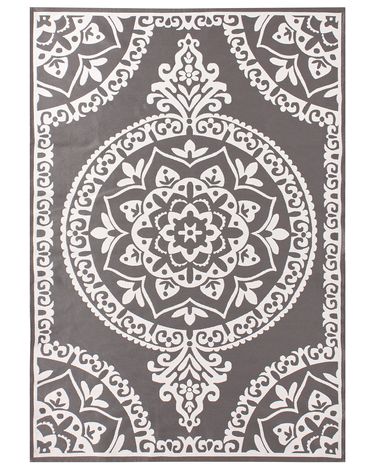 Outdoor Rug KOHIMA Grey 160 x 230 cm