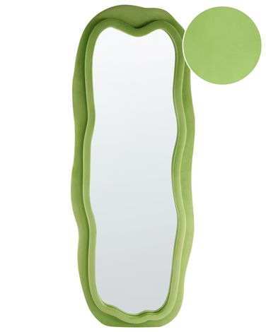 Miroir BEAUNE 56 cm 160 cm Velours Vert
