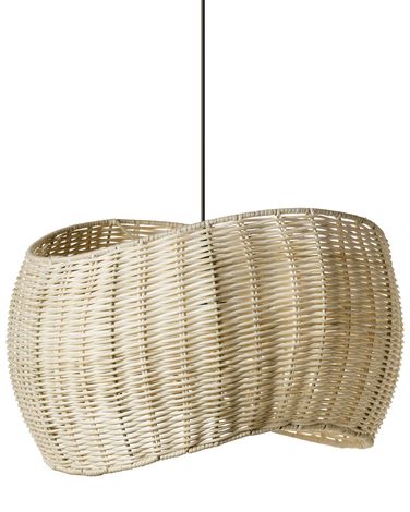 Lampe suspension COAMO Rotin Naturel