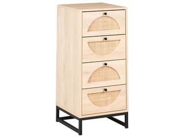 Ladekast 4 lades BOTWOOD Lichtbruin