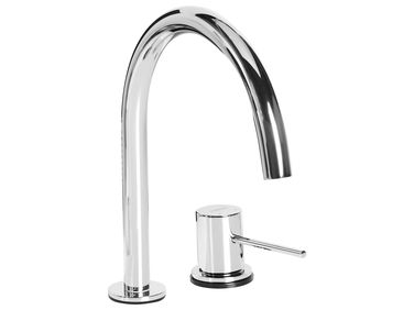 Robinet de lavabo COLICO Laiton Argenté