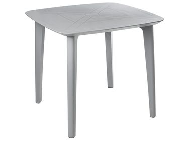 Garden Dining Table SORICO 86 cm 86 cm Grey