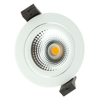 D-Lt LED Inbouwspot IP54 5W 827 60Gr Wentel Wit Incl Driver Badkamer